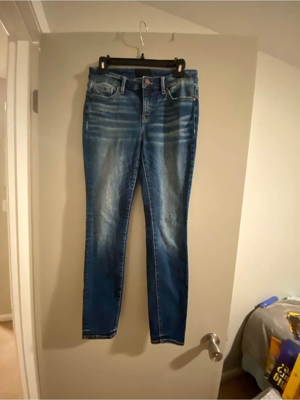 Buckle Womens Medium Blue Stretch Skinny Jeans